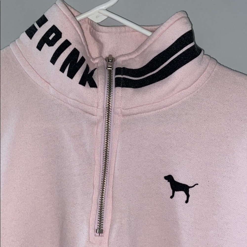 Pink Quarterzip (Light Pink) - Picture 2 of 4